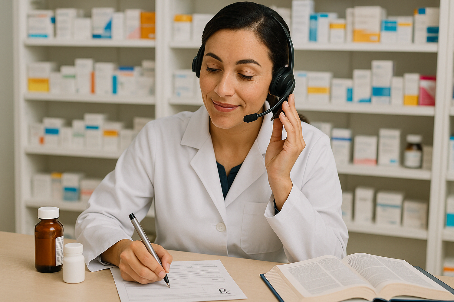 Que sea personal de farmacia de medicamentos