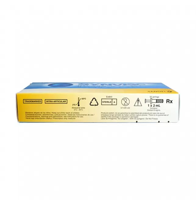 Synvisc 8 mg/ml Jeringa con 2 ml
