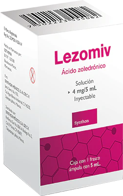 Lezomiv 4mg/5ml caja 1 frasco ámpula 5ml solución inyectable