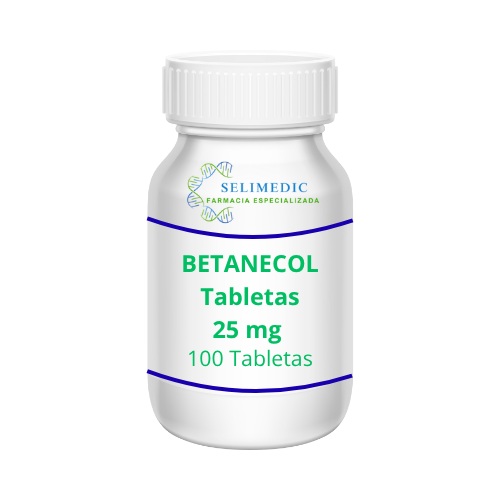 Betanecol Tabletas 25 mg 100 tabletas