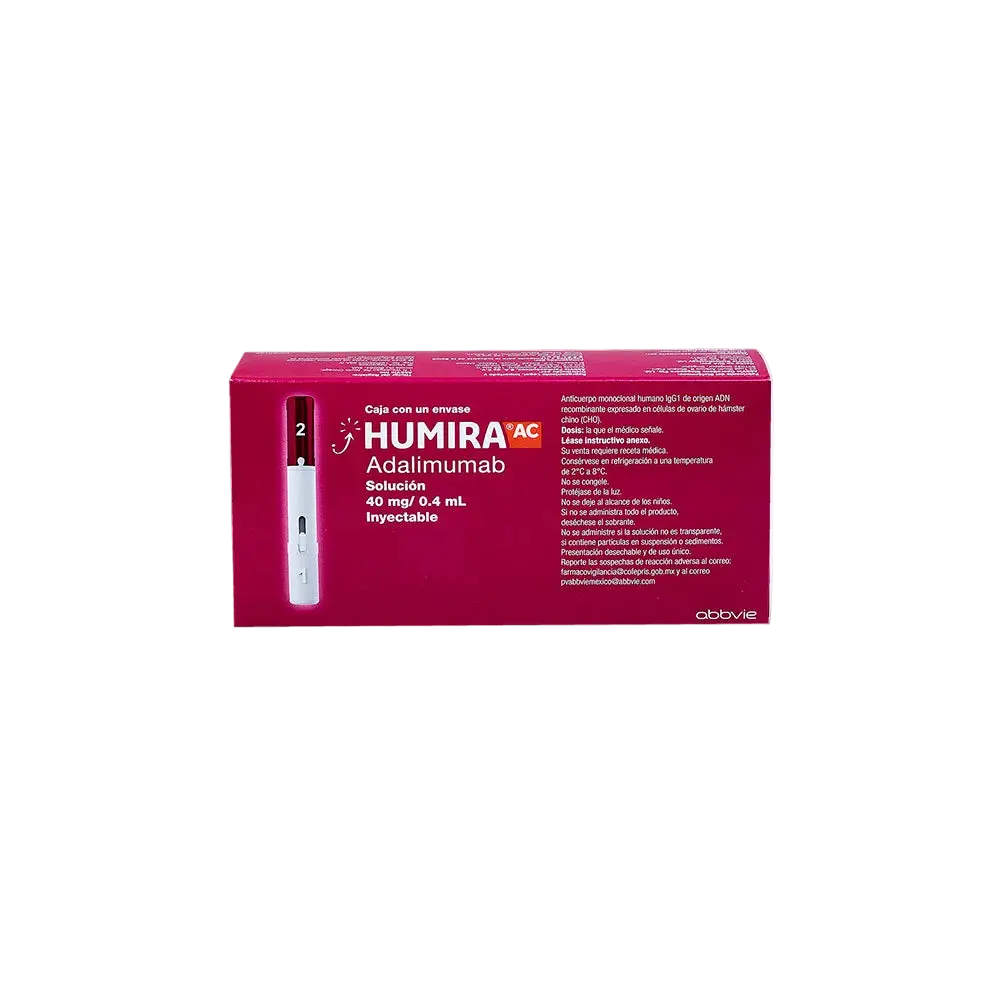 HUMIRA AC 40 mg/0.4 ml 1 JGP AUTOINYECTOR C/0.4 ml - Selimedic Farmacia Especializada