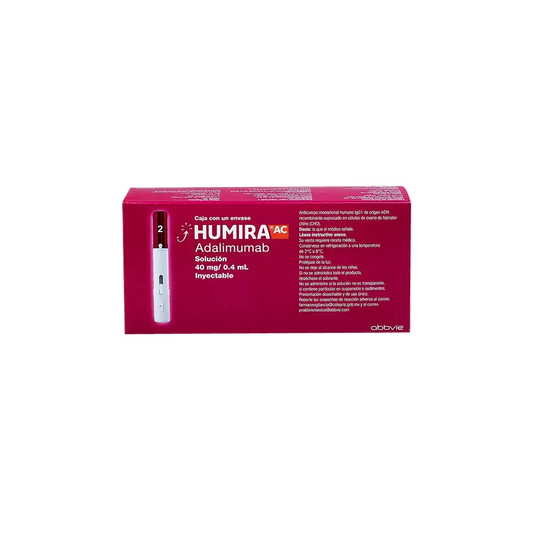 HUMIRA AC 40 mg/0.4 ml 1 JGP AUTOINYECTOR C/0.4 ml - Selimedic Farmacia Especializada