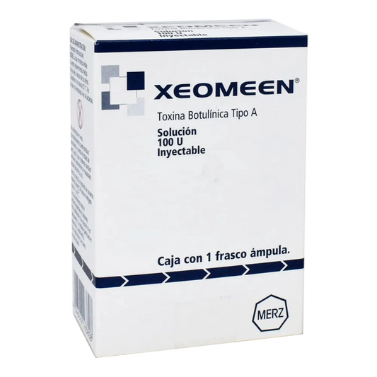 Xeomeen Toxina Botulínica Tipo A (Merz) Solución inyectable 100 UI (1 frasco ámpula) - Selimedic Farmacia Especializada