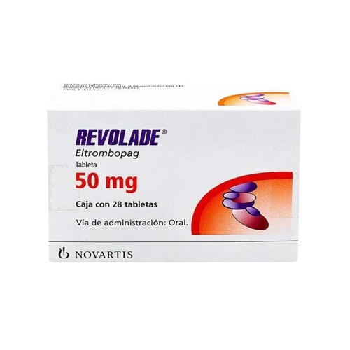 REVOLADE (ELTROMBOPAG) 28 COMPRIMIDOS Dg Farma